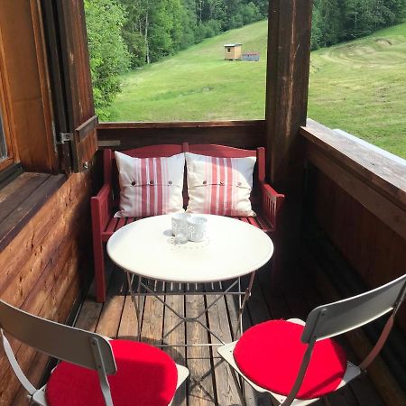 Ferienwohnung Morgentau Am Rande Der Wildnis Sibratsgfäll Esterno foto