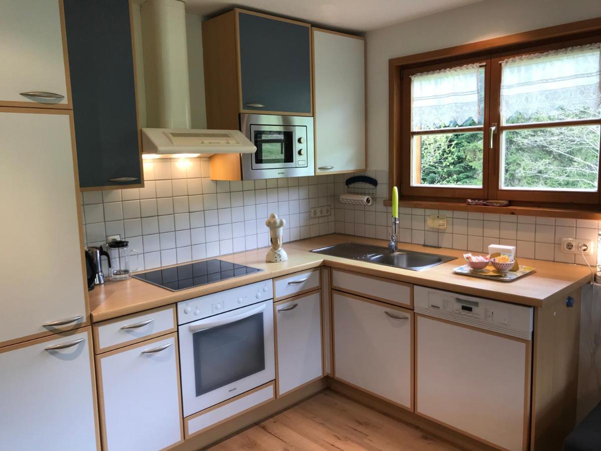 Ferienwohnung Morgentau Am Rande Der Wildnis Sibratsgfäll Esterno foto