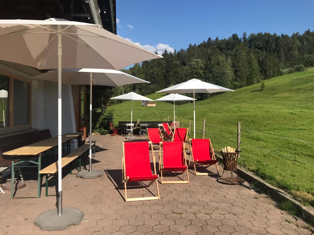 Ferienwohnung Morgentau Am Rande Der Wildnis Sibratsgfäll Esterno foto